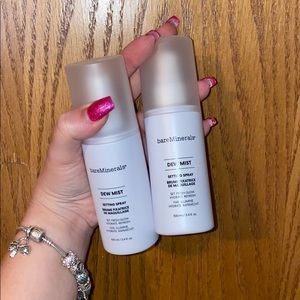 TWO BareMinerals Dew Mist setting spray